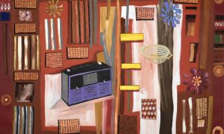 An artwork by Lubaina Himid.